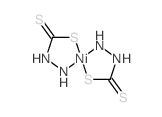 (azanidylamino)methanedithioate; nickel结构式