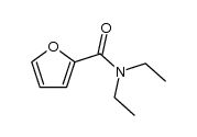 N,N-diethyl furan 2-carboxamide结构式