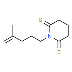 2,6-Piperidinedithione,1-(4-methyl-4-pentenyl)- (9CI) Structure