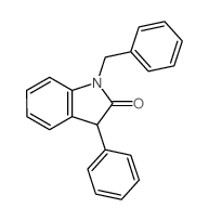 1-benzyl-3-phenyl-3H-indol-2-one结构式