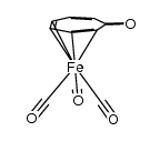 tricarbonyl(η4-tropone)iron Structure