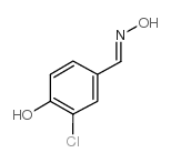3-CHLORO-4-HYDROXYBENZALDEHYDE OXIME结构式