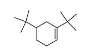 1,5-di-tert-butyl-cyclohexene结构式