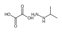 oxalic acid,propan-2-ylhydrazine结构式