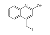4-(iodomethyl)-1H-quinolin-2-one结构式
