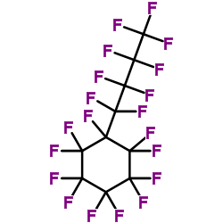 Undecafluoro(nonafluorobutyl)cyclohexane structure