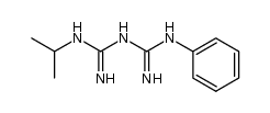 1-isopropyl-5-phenyl-biguanide Structure