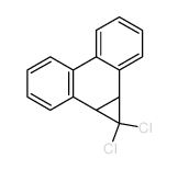 1H-Cyclopropa(l)phenanthrene, 1,1-dichloro-1a,9b-dihydro-结构式