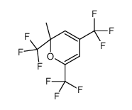 2-methyl-2,4,6-tris(trifluoromethyl)-2H-pyran结构式
