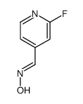 4-Pyridinecarboxaldehyde,2-fluoro-,oxime(9CI) Structure