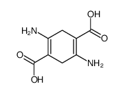 2,5-diaminocyclohexa-1,4-diene-1,4-dicarboxylic acid Structure