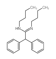 Acetamidine,N,N'-dibutyl-2,2-diphenyl- (7CI,8CI) picture