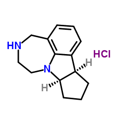 (7BR,10AR)-2,3,4,7B,8,9,10,10A-OCTAHYDRO-1H-CYCLOPENTA[B][1,4]DIAZEPINO[6,7,1-HI]INDOLE HYDROCHLORIDE structure