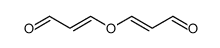 3,3'-oxy-bis-propenal Structure