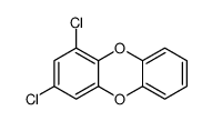 1,3-DICHLORODIBENZO-PARA-DIOXIN Structure