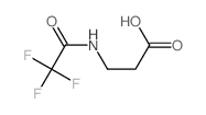 3-[(2,2,2-trifluoroacetyl)amino]propanoic acid Structure