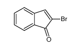 2-bromo-2-indene-1-one Structure