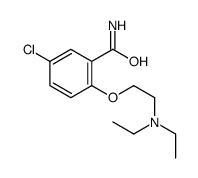 5-Chloro-2-[2-(diethylamino)ethoxy]benzamide Structure