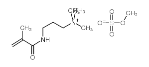 METHACRYLOYLAMINOPROPYLTRIMETHYLAMMONIUM METHYL SULFATE structure