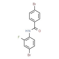 4-Bromo-N-(4-bromo-2-fluorophenyl)benzamide图片