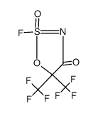 2-Fluoro-2-oxo-5,5-bis-trifluoromethyl-2λ6-[1,2,3]oxathiazol-4-one Structure