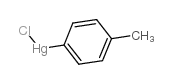 p-Tolylmercuric Chloride Structure