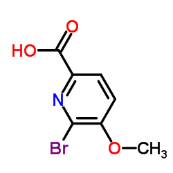 2-Bromo-3-methoxypyridine-6-carboxylic acid picture