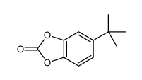 5-tert-butyl-1,3-benzodioxol-2-one结构式