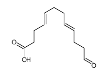 11-formylundeca-4,8-dienoic acid structure