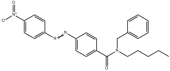 4-(4-Nitrophenyl)azo-N-pentyl-N-benzylbenzamide picture