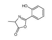 5(4H)-Oxazolone,2-(2-hydroxyphenyl)-4-methyl- structure