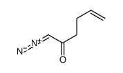 1-diazoniohexa-1,5-dien-2-olate Structure