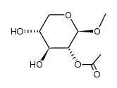 2-O-Ac-MeXylp结构式