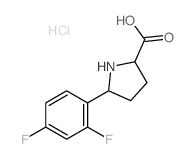 5-(2,4-difluorophenyl)pyrrolidine-2-carboxylic acid picture