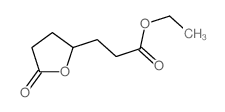 ethyl 3-(5-oxooxolan-2-yl)propanoate Structure