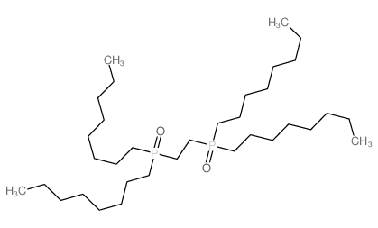 Phosphine oxide,1,1'-(1,2-ethanediyl)bis[1,1-dioctyl- Structure