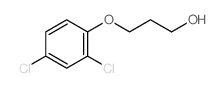 3-(2,4-dichlorophenoxy)propan-1-ol结构式
