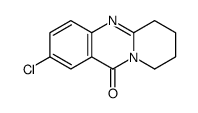 2-chloro-6,7,8,9-tetrahydropyrido[2,1-b]quinazolin-11-one结构式
