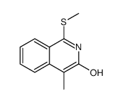 4-methyl-1-methylsulfanyl-2H-isoquinolin-3-one Structure