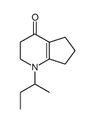 1-sec-Butyl-1,2,3,5,6,7-hexahydro-[1]pyrindin-4-one结构式