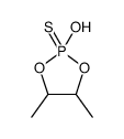 2-hydroxy-4,5-dimethyl-2-sulfanylidene-1,3,2λ5-dioxaphospholane Structure