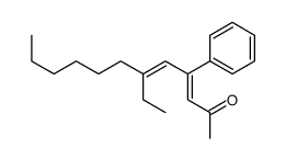 6-ethyl-4-phenyldodeca-3,5-dien-2-one Structure