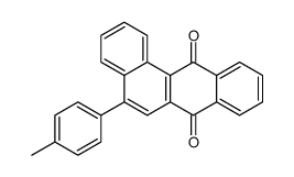 5-(4-methylphenyl)benzo[a]anthracene-7,12-dione Structure