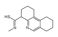 N-methyl-1,2,3,4,7,8,9,10-octahydrophenanthridine-4-carbothioamide Structure