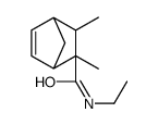 N-ethyl-2,3-dimethylbicyclo[2.2.1]hept-5-ene-3-carboxamide Structure