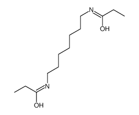 N-[7-(propanoylamino)heptyl]propanamide结构式