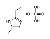 2-ethyl-5-methyl-1H-imidazole,phosphoric acid结构式