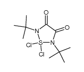 1,1-Dichlor-1,2,5-thiadiazolidin-3,4-dion Structure