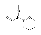 N-(1,3,2-dioxaphosphinan-2-yl)-N-trimethylsilylacetamide Structure