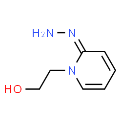 2(1H)-Pyridinone,1-(2-hydroxyethyl)-,hydrazone(9CI)结构式